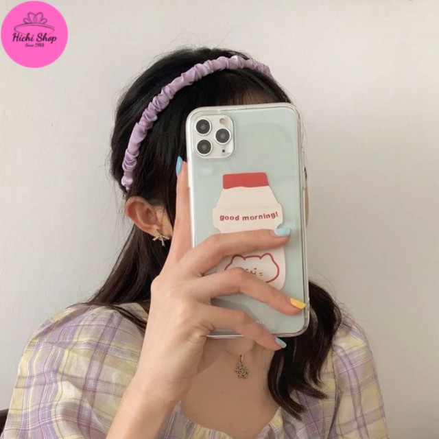 [MẪU MỚI NHẤT] Xước Tóc Vải Tiểu Thư Phong Cách Hàn Quốc