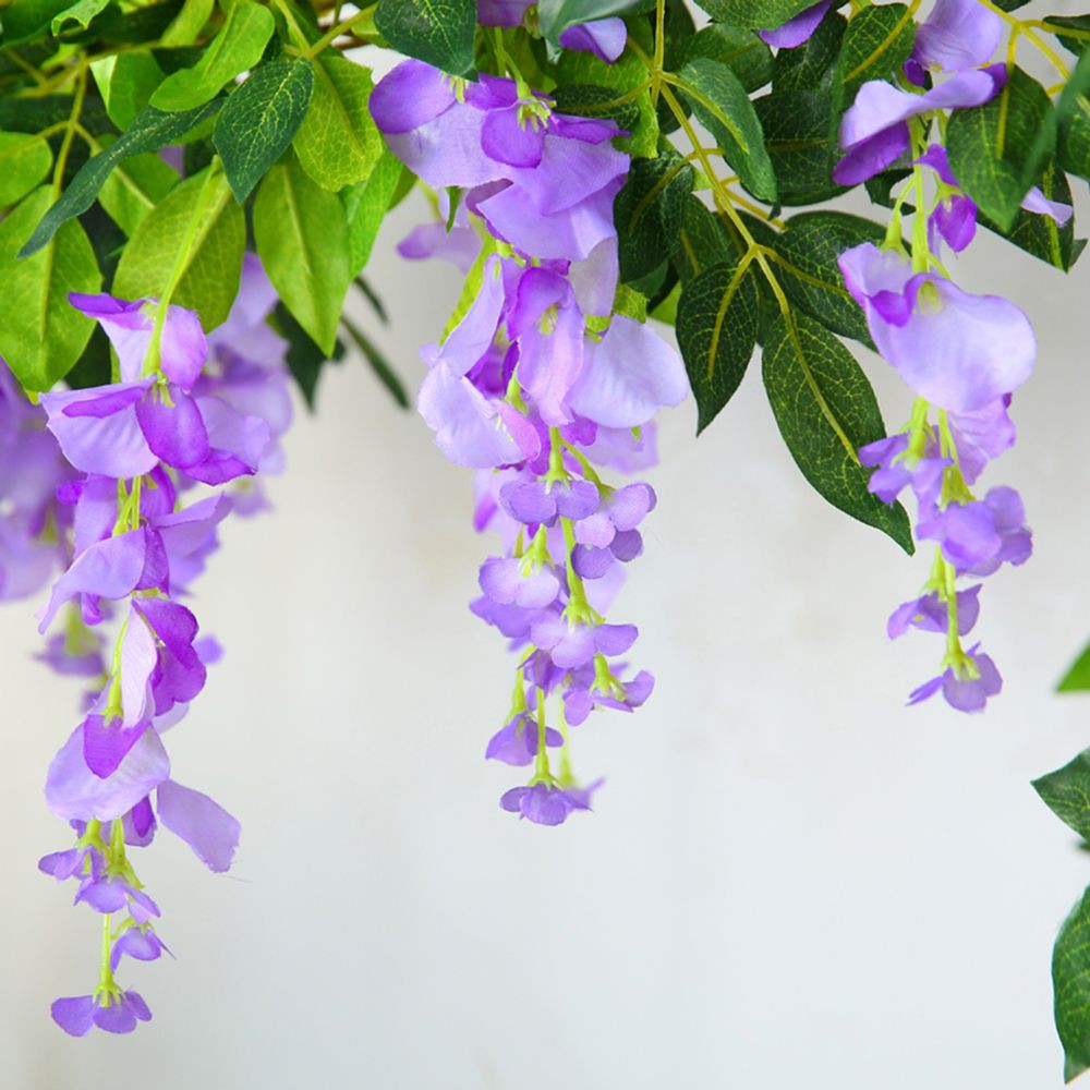 Dây hoa tử đằng giả dùng trang trí nội thất