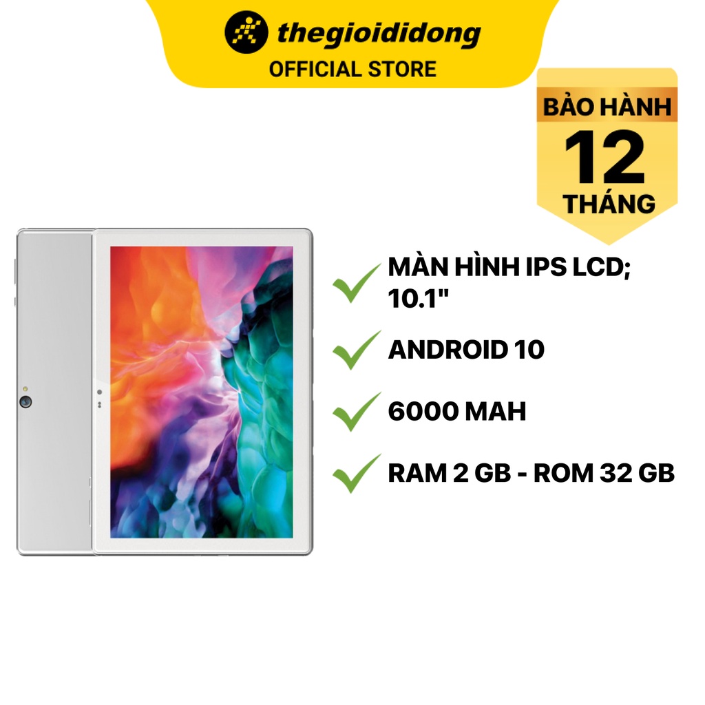 [Mã ELMALL1TR giảm 5% đơn 3TR] Máy tính bảng Masstel Tab10 4G