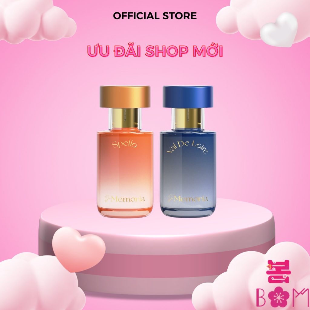 Combo 2 chai nước hoa hàn quốc Memoria (30ml x 2)