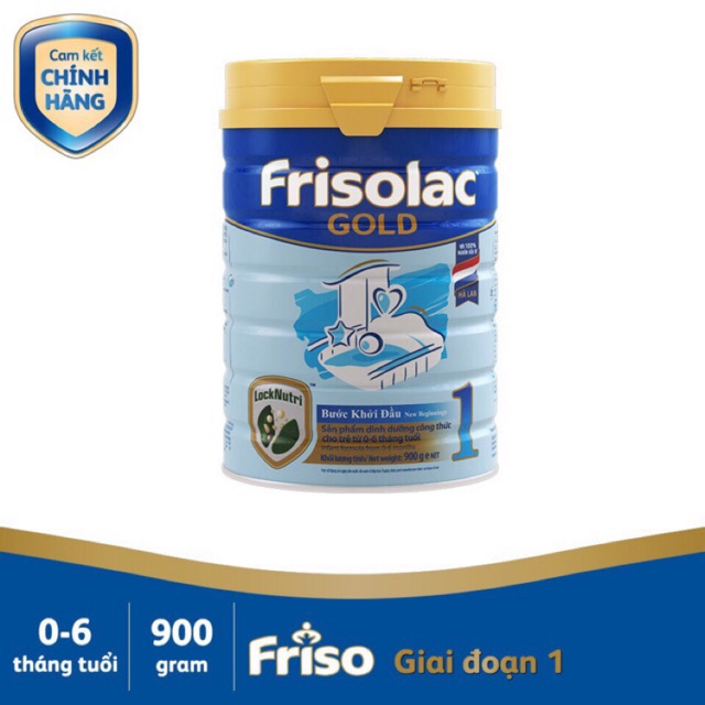 SỮA BỘT FRISOLAC GOLD 1 - 900g