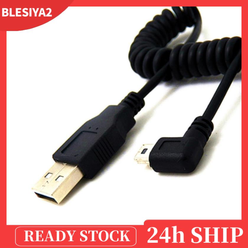 (Hàng Mới Về) Dây Cáp Chuyển Đổi Usb 2.0 Đầu Đực Sang Mini Usb 2.0 Có Thể Cuộn Lại Được | BigBuy360 - bigbuy360.vn