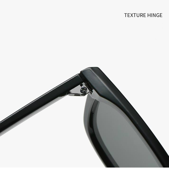 Kính Mát Vuông Nhỏ Chống Tia UV400 Màu Đen Phong Cách retro Hàn Quốc Cho Nam Và Nữ