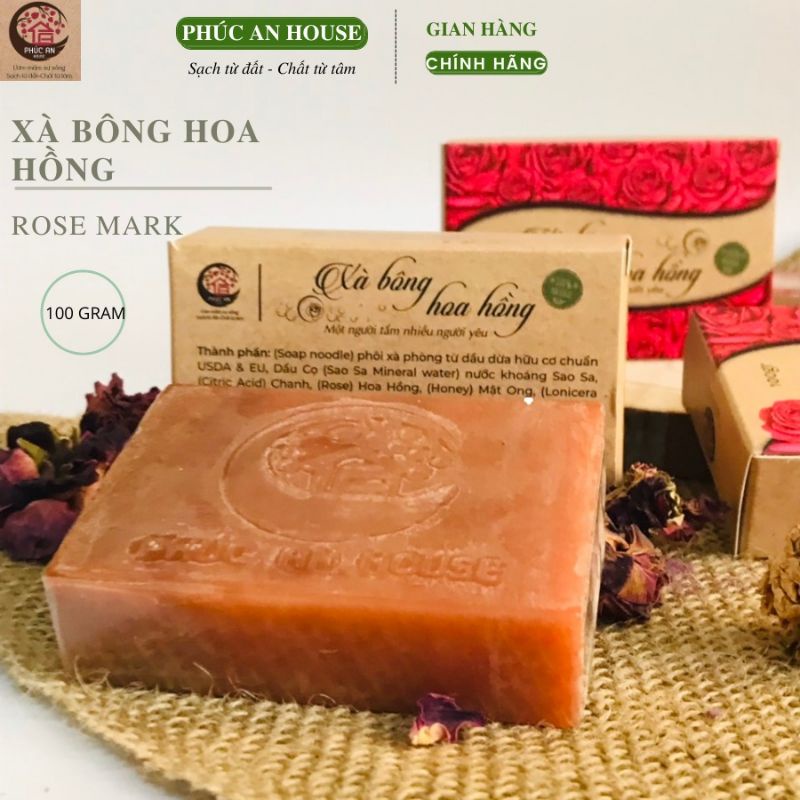 Xà bông hoa hồng Phúc An House