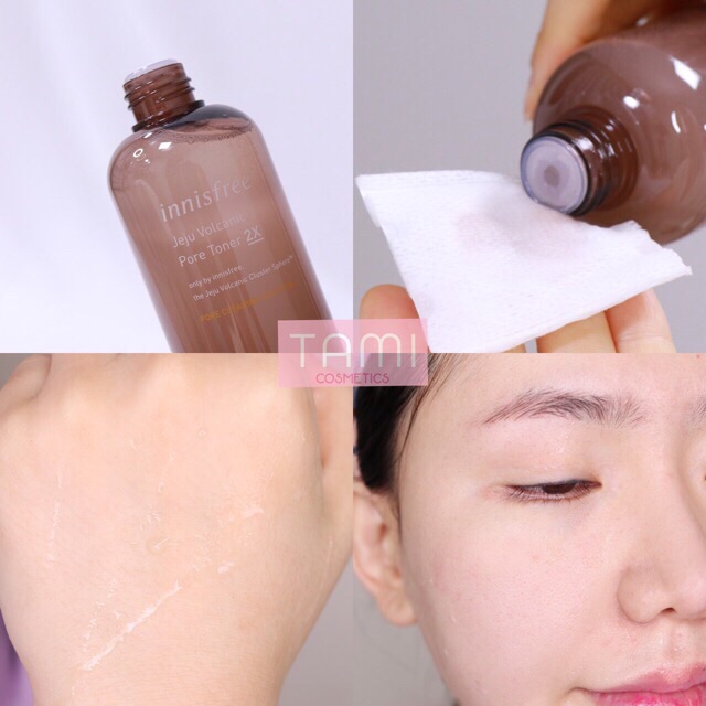 Nước Hoa Hồng Innisfree Jeju Volcanic Pore Toner 2x