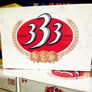 Thùng 24 lon bia 333 - 330ml chính hãng