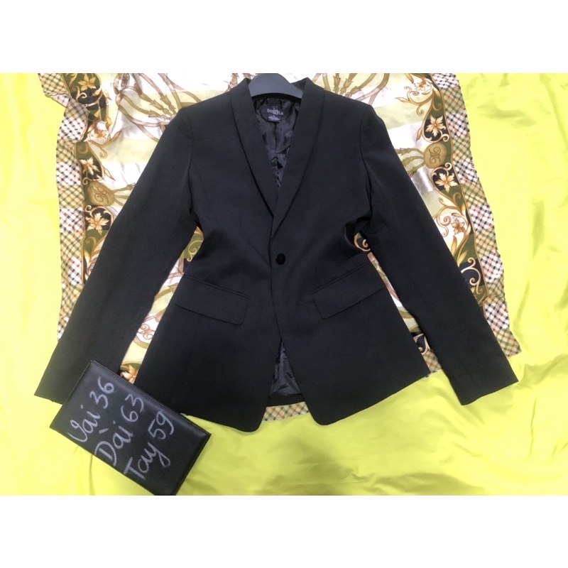 ❣️Vest Blazer Đen Hiệu - Hàng Si Hàn Quốc