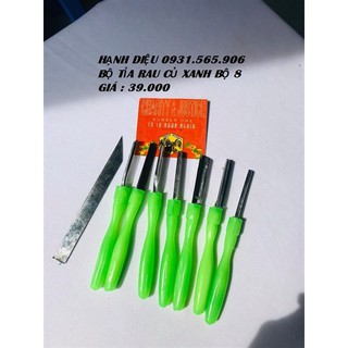 Bộ Tỉa Rau Củ Xanh