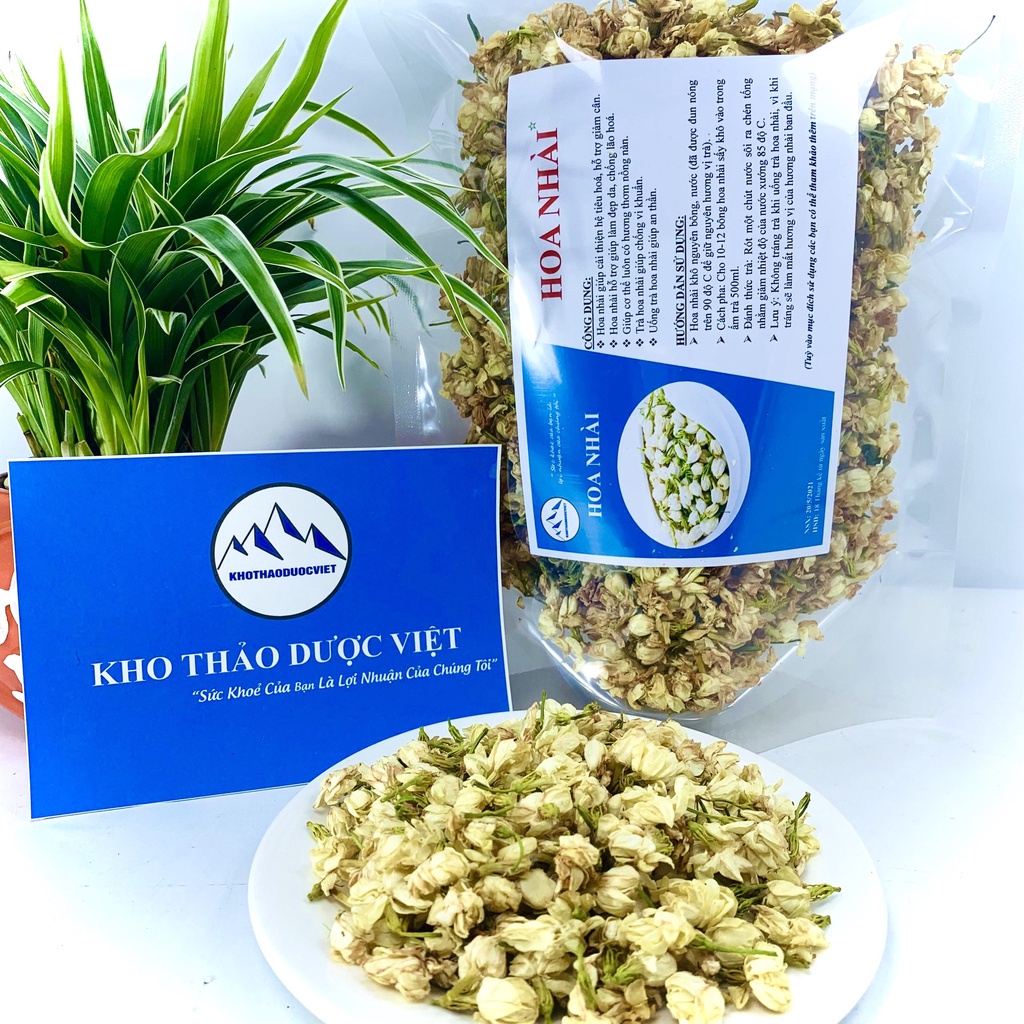 Hoa Nhài Sấy Khô hàng đẹp, thơm, sạch 500g