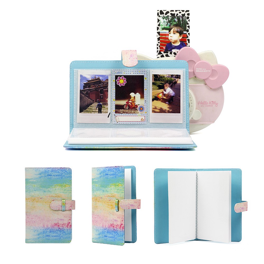 【Free Sticker】Album Đựng Ảnh 96 Ngăn Cho Fujifilm Instax Mini 8 9 11 25 26 50s 70 90 Polaroid Tiện Dụng