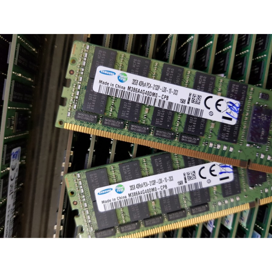 Bộ nhớ trong RAM Server DDR4 16GB ECC REG, DDR4 32GB ECC REG