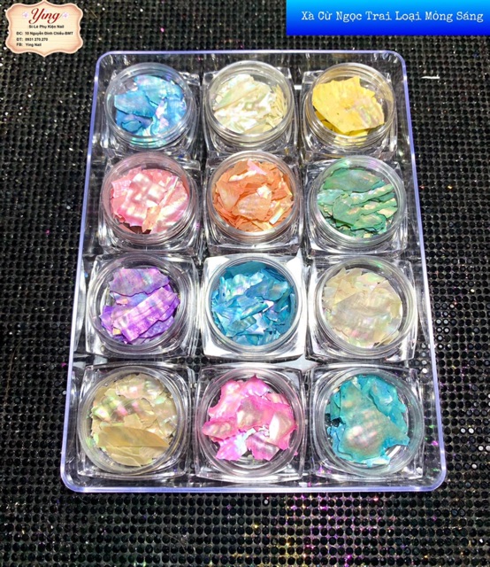 Set Xà Cừ Vân Đá Mỏng Sáng