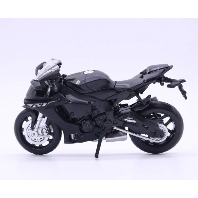 XE MÔ HÌNH MOTO Siêu xe YAMAHA YZF-R1 | MSZ tỷ lệ 1:18 màu Đen