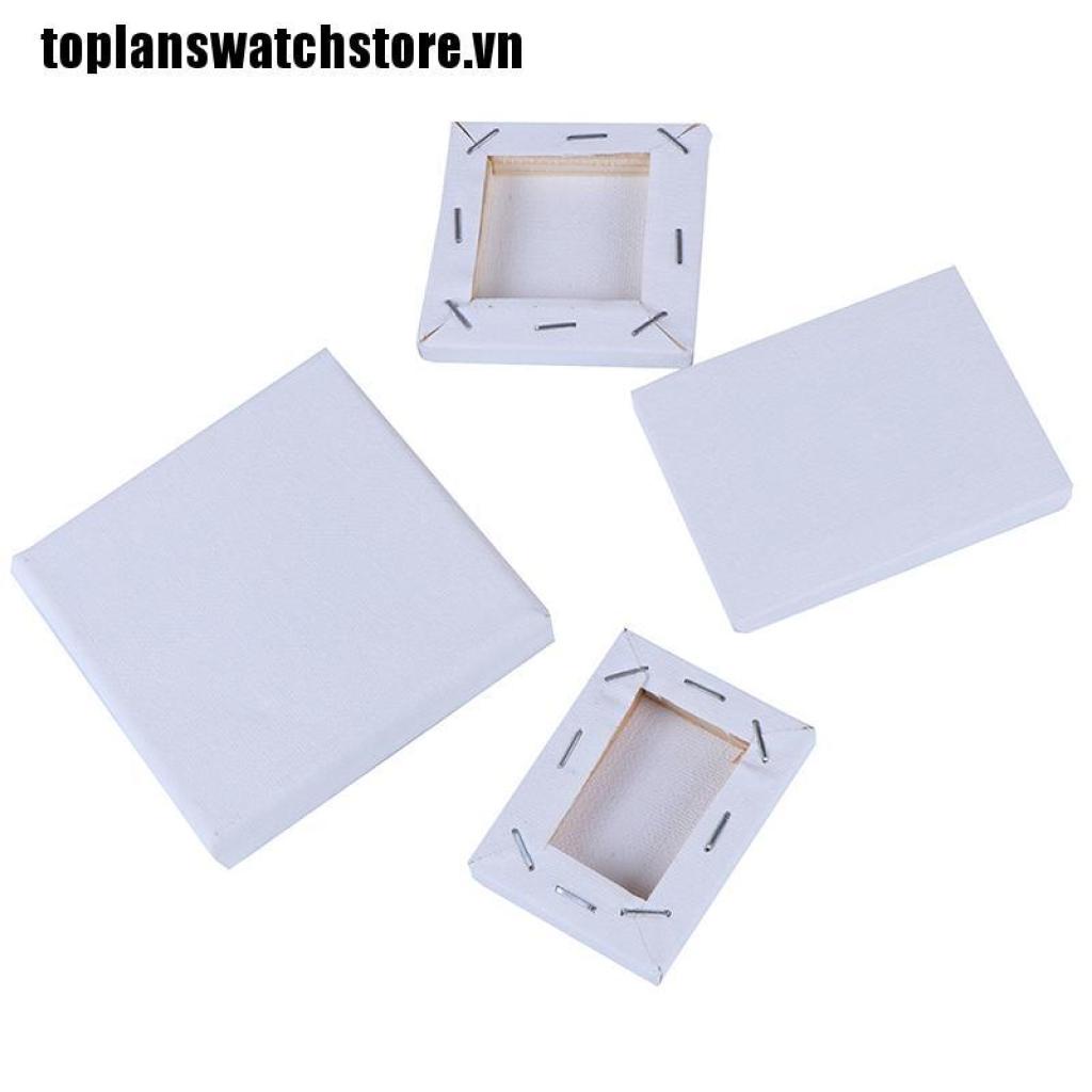 [toplanswatch] Bảng Vẽ Tranh Sơn Dầu Acrylic Màu Trắng Mini Co Giãn
