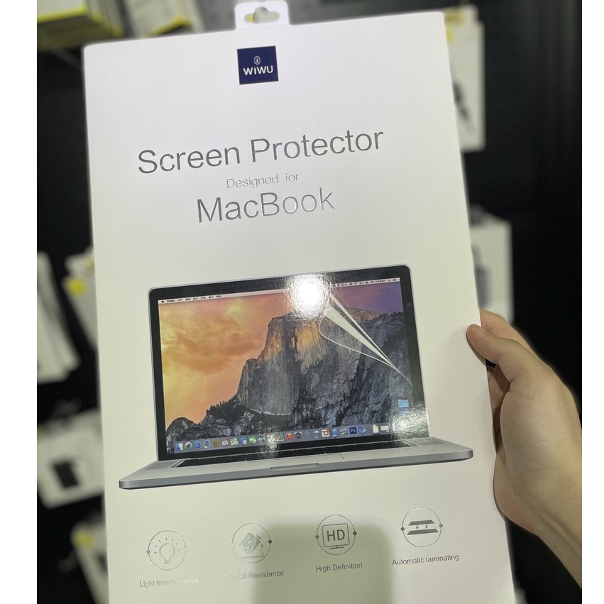 Bộ 2 miếng dán màn hình Wiwu cho Macbook Pro & Air 13.3'' và 14.2 inch