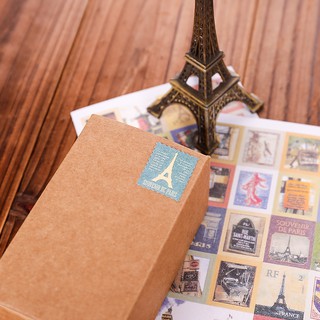 Set 80 miếng sticker tem phong cách Hàn Quốc: