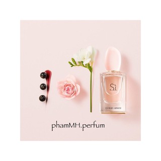 Mẫu thử nước hoa nữ giorgio armani sì edp 10ml