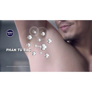 Xịt mùi Nivea Men Silver phân tử bạc 150ml
