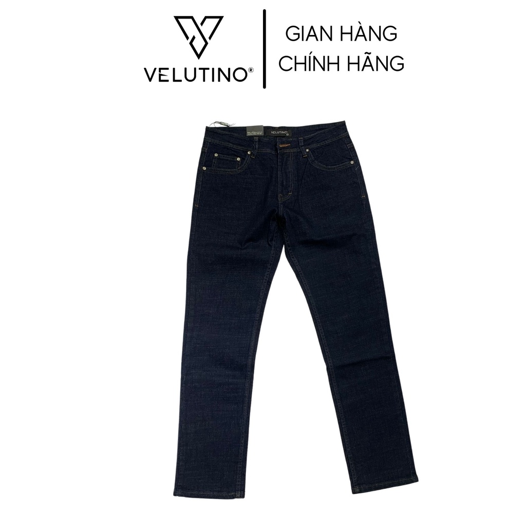 Quần jeans nam Velutino cotton co giãn trẻ trung nam tính đen/xanh nhạt/xanh đậm