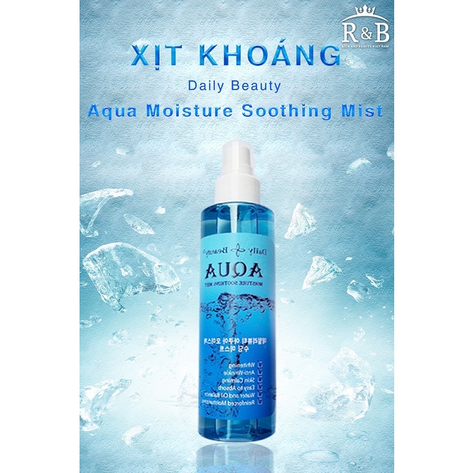 Xịt khoáng Aqua R&B Hàn Quốc | BigBuy360 - bigbuy360.vn