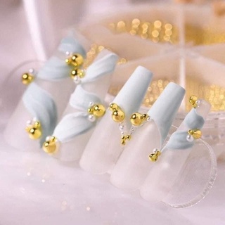 Bi sắt trang trí móng Loại Mini 0,4mm Bằng Thép Trang Trí Móng Tay 3D
