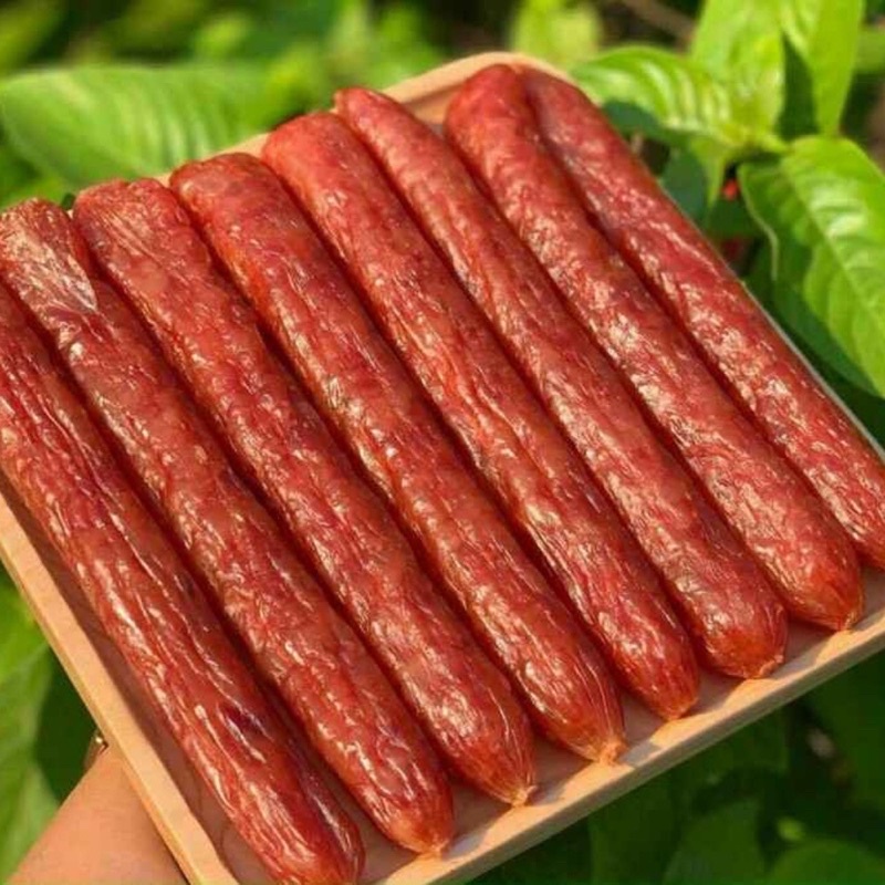 500gr lạp xưởng nhà làm nạc 80-90% sóc trăng