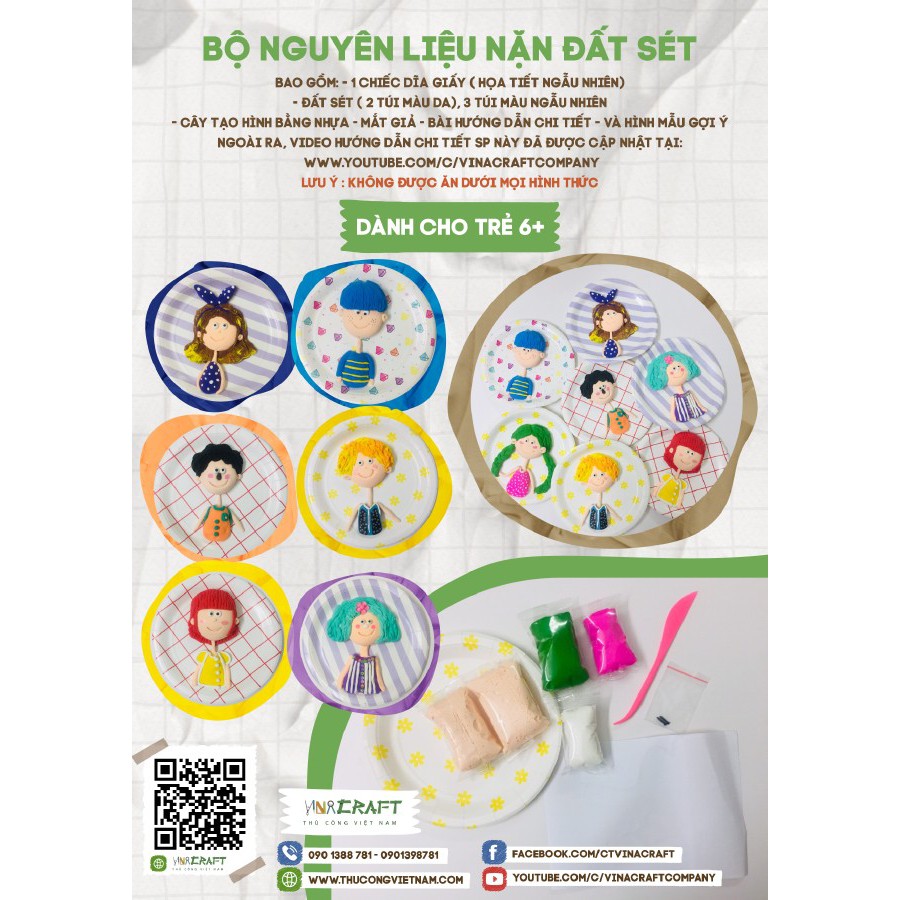 Kit tạo hình đất sét