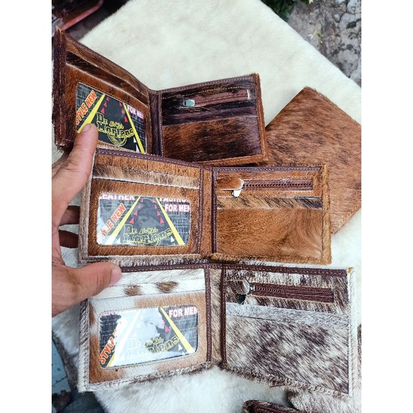 Ví nam da bò Nguyên lông Độc đáo