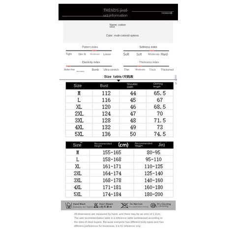 Áo khoác phao không tay dáng rộng lót cotton plus size phong cách hàn quốc dành cho nam