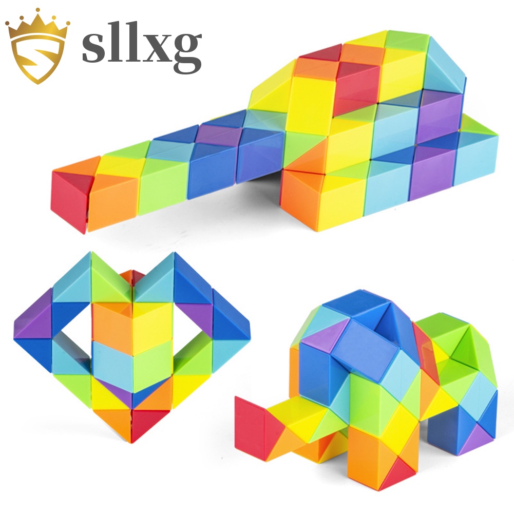 Đồ chơi khối rubik hình rắn 24/36/48/60/72 giảm căng thẳng