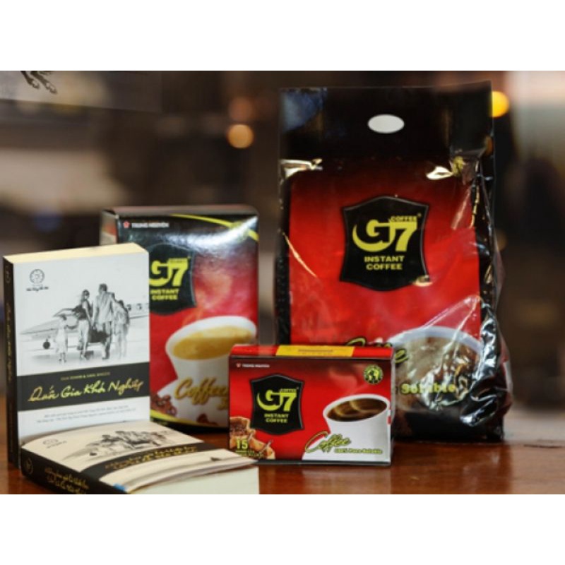 Cà phê G7 hòa tan 3in1 các loại