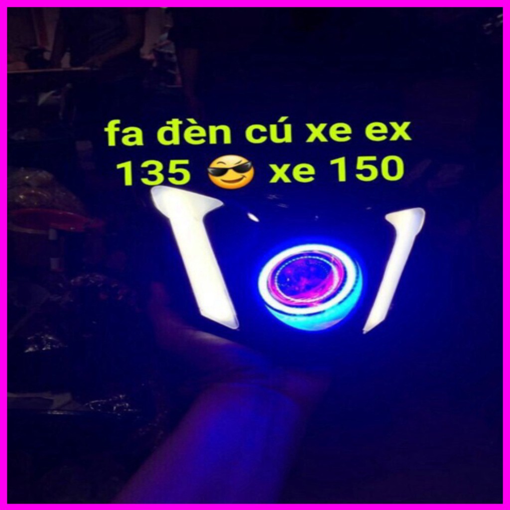 Đèn u7 lắp mắt cú ex150