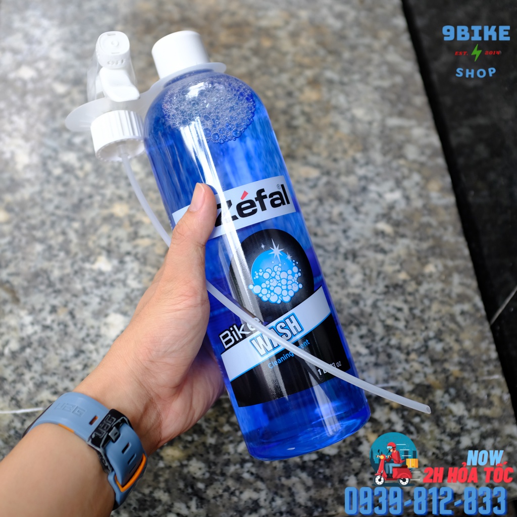 Dung dịch rửa xe đạp chuyên dụng Zéfal Bike Wash dung tích 1000ml
