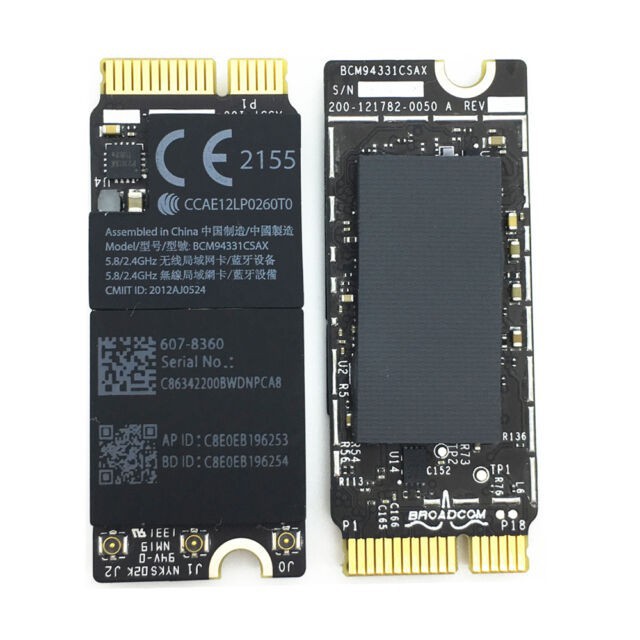 Card Wifi cho Macbook BCM94331CS/1CS chipset Broadcom (Hackintosh - H4)