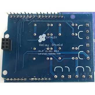 Module relay 4 kênh shield v1.0 mở rộng cho Arduino UNO - X5H6