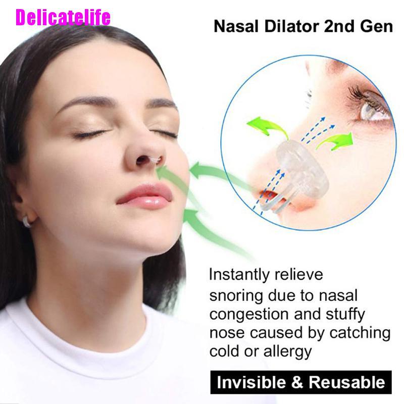 Hộp 4 kẹp mũi chống ngáy khi ngủ tiện dụng