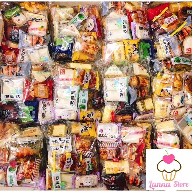 [HOT] COMBO 1kg BÁNH MIX ĐÀI LOAN TUYỂN CHỌN NGON NHẤT (TẦM 25 LOẠI)