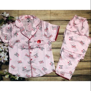 Đồ bộ satin lụa