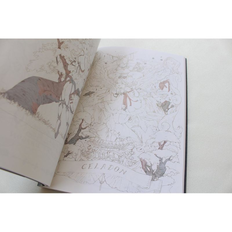 |Order| Tập tranh tô màu "Dragon Night II" - Alichia