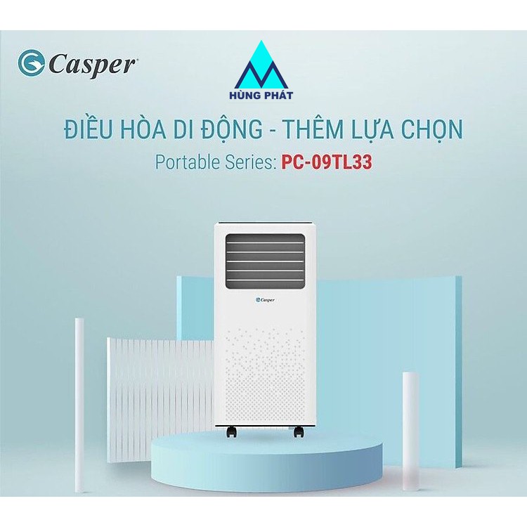 Điều hòa di động Casper 9000BTU PC-09TL33