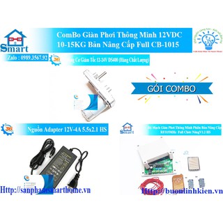Combo mạch giàn phơi thông minh