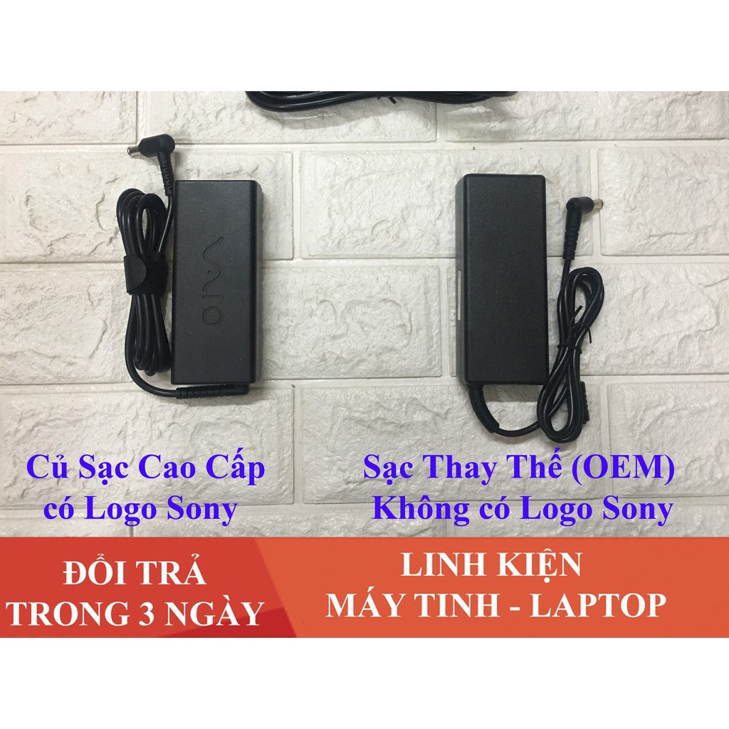 Sạc Tivi Sony 19.5V 4.7A tặng kèm dây nguồn - Bảo hành 12 tháng