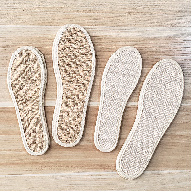 Miếng Lót Giày Thêu Xương Cá Jacquard Hemp.A7
