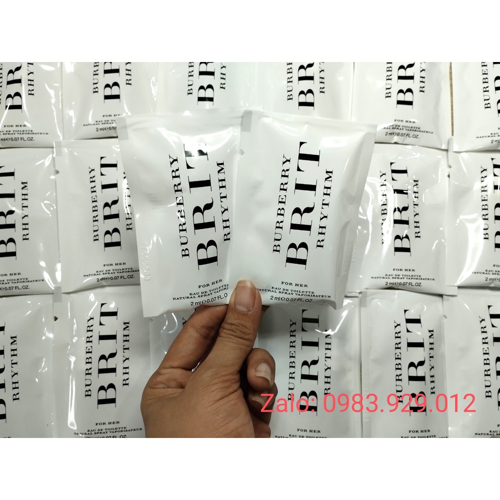 Mẫu thử nước hoa Vial Burberry Brit Rhythm For Her
