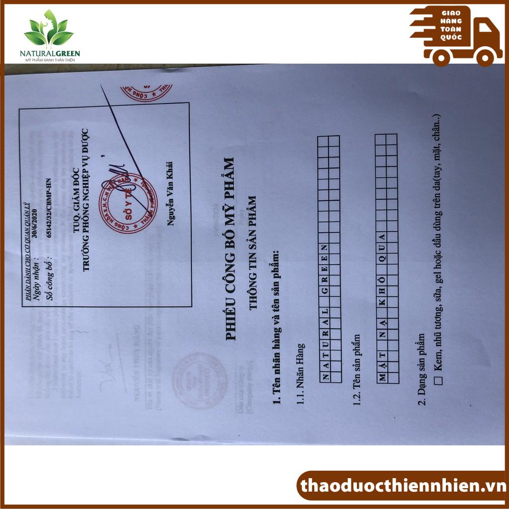 Mặt nạ khổ qua rừng nguyên chất, mặt nạ khổ qua dưỡng trắng da, giảm mụn , kiềm dầu mờ thâm nám .