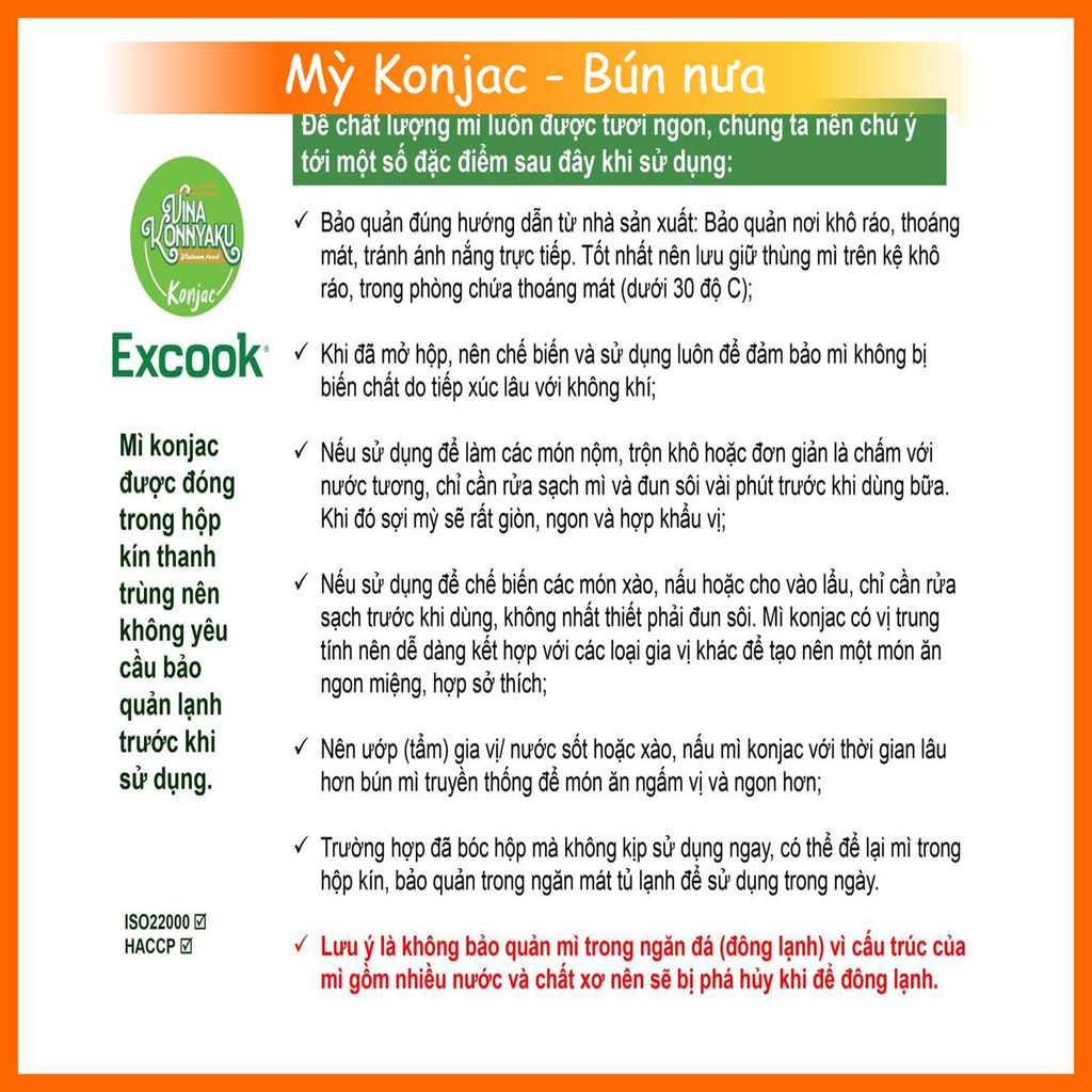 Mỳ Konjac / Bún nưa mì nưa Konjac 120g - 150g - 160g, phù hợp cho người ăn kiêng Keto - Eatclean | BigBuy360 - bigbuy360.vn