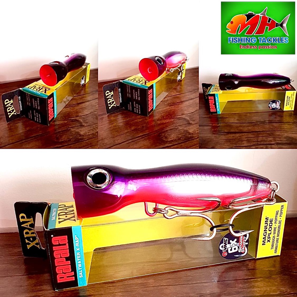 Mồi pop Rapala X Rap Magnum Xplode 130mm