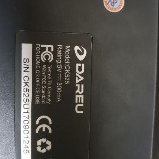 Phím cơ Dareu Ck525