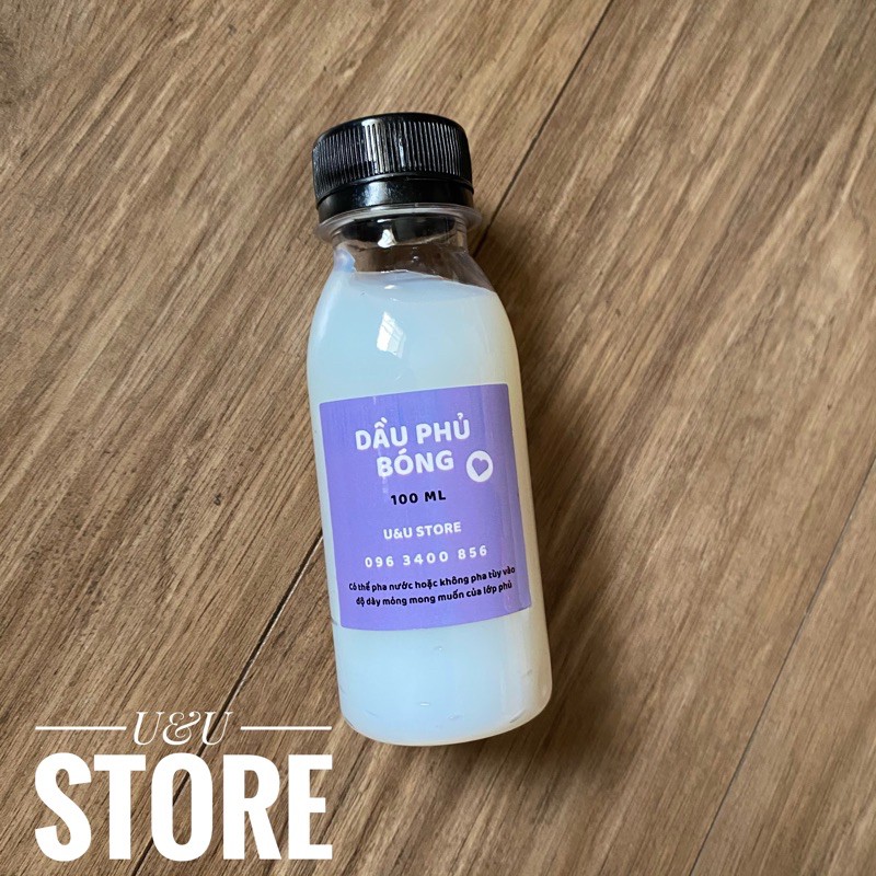 100 ML Dầu phủ bóng gốc nước