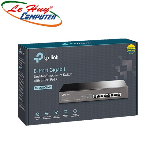 Thiết bị chia mạng TP-Link TL-SG1008MP 8 cổng POE